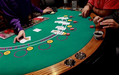 playing blackjack